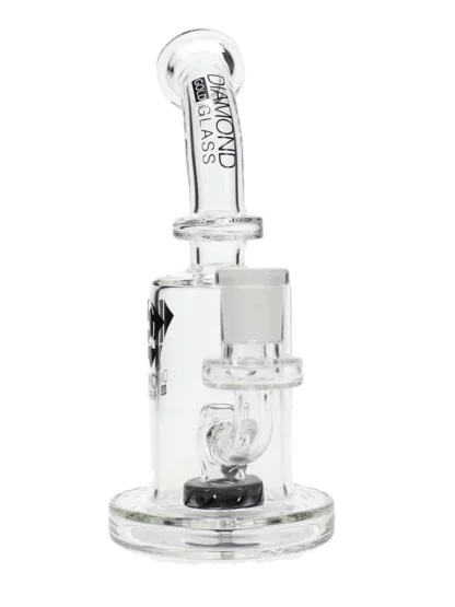 Diamond Glass 7" Chomper Showerhead Perc Dab Rig