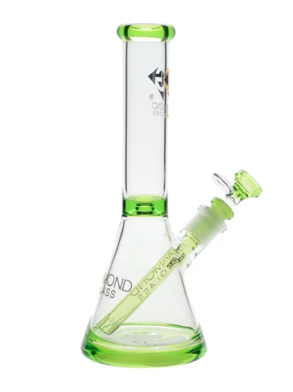 11" Fleek Beaker Bong by Diamond Glass