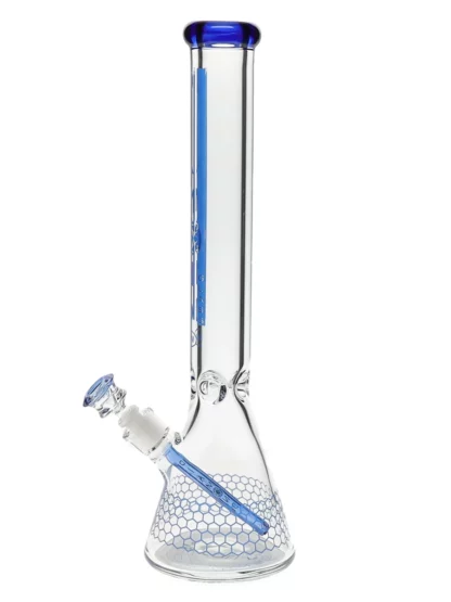 18" Dalmont No Perc Water Pipe by Diamond Glass