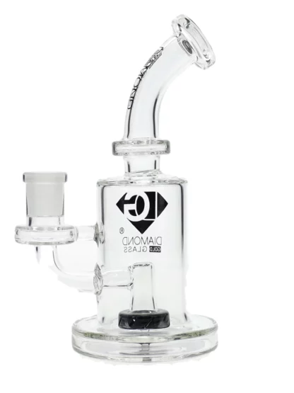 Diamond Glass 7" Chomper Showerhead Perc Dab Rig