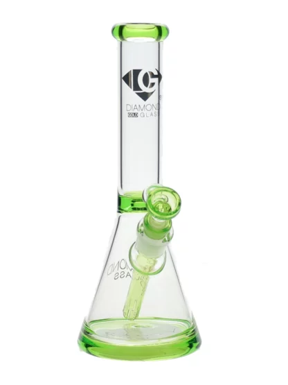 11" Fleek Beaker Bong by Diamond Glass