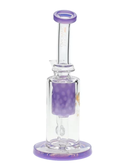 8" Honeycomb Perc Dab Rig by Diamond Glass