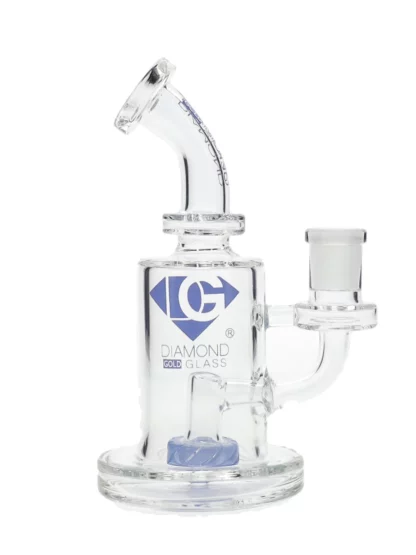 Diamond Glass 7" Chomper Showerhead Perc Dab Rig