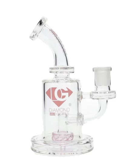 Diamond Glass 7" Chomper Showerhead Perc Dab Rig