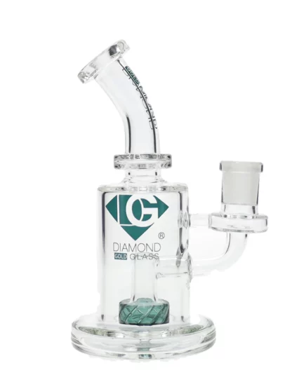 Diamond Glass 7" Chomper Showerhead Perc Dab Rig