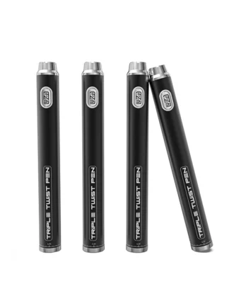 Luzid Black Triple Twist Vape Pen 900mAh
