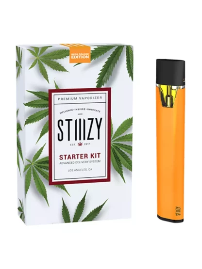 STIIIZY Vaporizer Starter Kit - Neon Orange