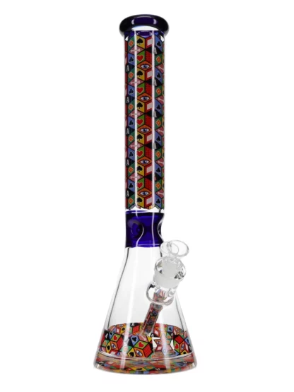 17" Squirrel Straight Neck Beaker Water Pipe