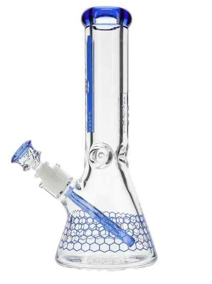 12" Dalmont No Perc Thick Joint Beaker Water Pipe by Diamond Glass