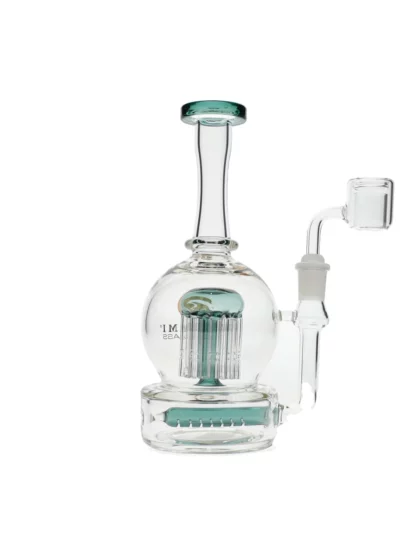 8" Tsunami Concentrate Rig Inline Tree Water Pipe