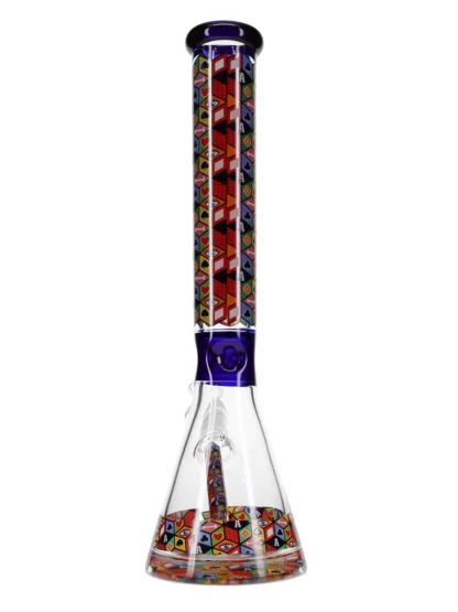 17" Squirrel Straight Neck Beaker Water Pipe