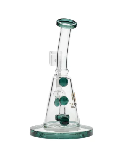9" Tsunami Concentrate Rig Showerhead Marble Water Pipe