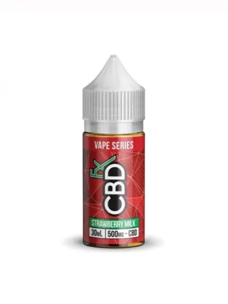 CBDfx Vape Liquid Strawberry Milk 30ml - 1000mg