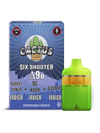 Purple Punch | OG Kush | Gushers  Cactus Labs Six Shooter D9o