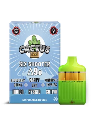 Blueberry Cookies | Grape Ape | Pineapple Express Cactus Labs Six Shooter D9o
