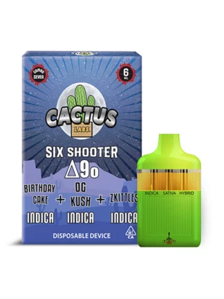 Birthday Cake | OG Kush | Zkittlez Cactus Labs Six Shooter D9o