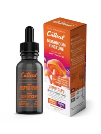 Cordyceps Mango Cutleaf Mushroom CBD Tinctures