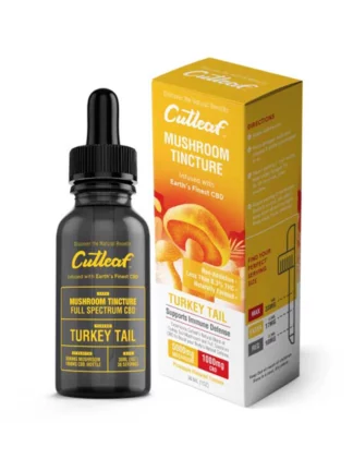 Turkey Tail Pineapple Cutleaf Mushroom CBD Tinctures