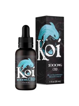 Blue Raspberry Dragon Fruit Koi CBD Vape Juice 30ml - 1000mg
