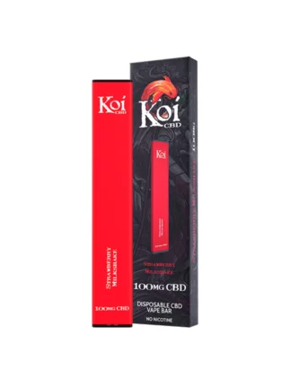 Strawberry Milkshake Koi CBD Disposable Vape Bar