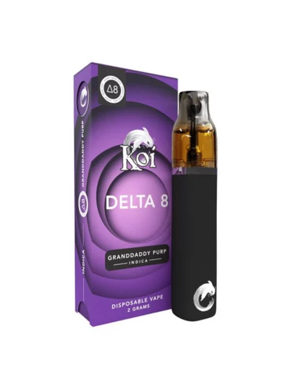 Granddaddy Purp Indica Koi D8 Disposable Vape 2G