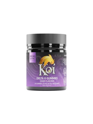 Grape Koi D8 THC Gummies 500mg