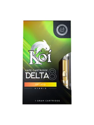 Gelato Hybrid Koi D8 THC Vape Cartridge