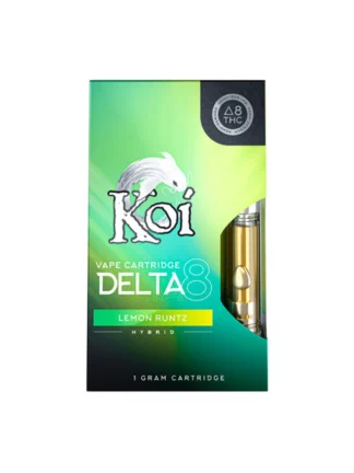 Lemon Runtz Hybrid Koi D8 THC Vape Cartridge