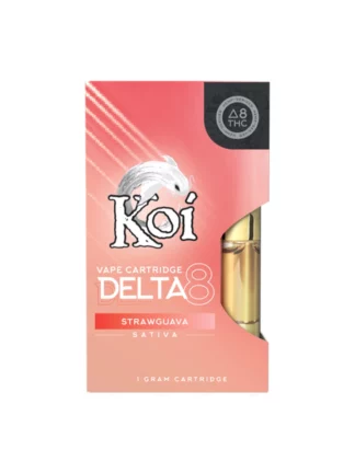 Strawguava Sativa Koi D8 THC Vape Cartridge