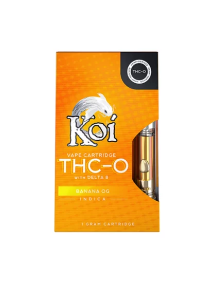 Banana OG Indica Koi THC-O Vape Cartridge 1G