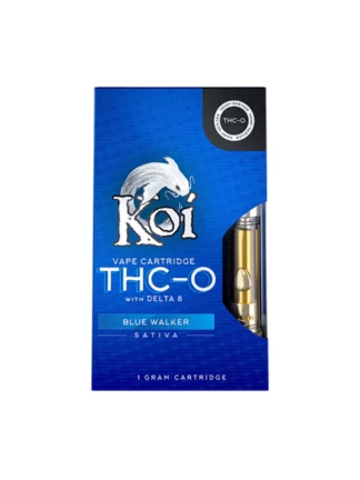 Blue Walker Sativa Koi THC-O Vape Cartridge 1G