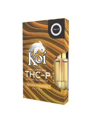Golden Pineapple Sativa Koi THC-P  Vape Cartridge 1G