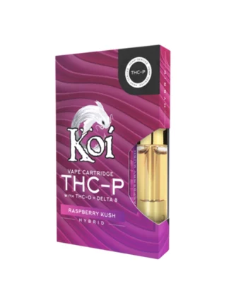Raspberry Kush Hybrid Koi THC-P Vape Cartridge 1G