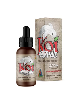 Strawberry Koi Naturals CBD Oil Tincture 30ml - 1000mg