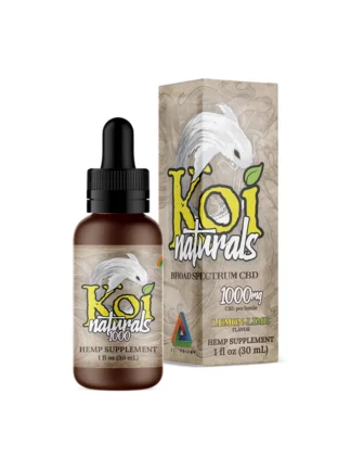 Lemon Lime Koi Naturals CBD Oil Tincture 30ml - 1000mg