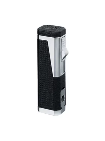 Vector Urbano Triple Flame Torch Lighter - Black Crackle