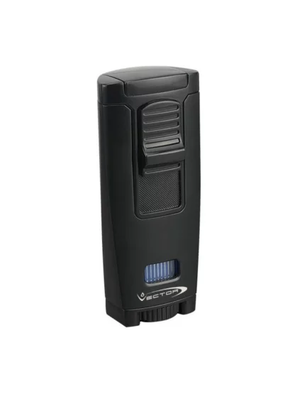 Vector Apex Triple Flame Torch Lighter - Black Matte