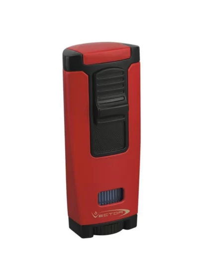 Vector Apex Triple Flame Torch Lighter - Red Matte