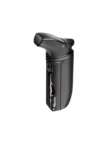Vector Arsenal Double Flame Torch Lighter - Black Matte