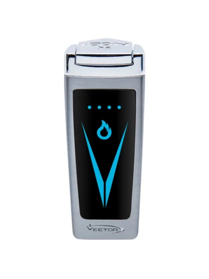 Vector Icon 2 Electric Triple Flame Torch Lighter - Copper Satin