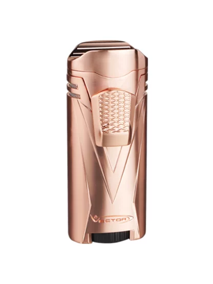 Vector Ironquad Quadruple Flame Torch Lighter - Copper Satin