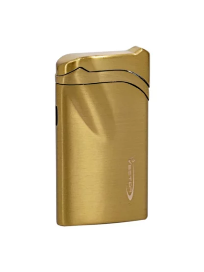 Vector Ultra Single Flame Torch Lighter - Gold Satin