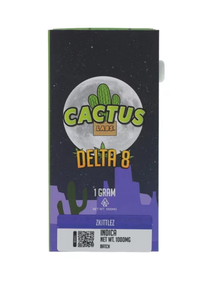 Zkittlez Indica Cactus Labs Delta 8 Cartridges 1G