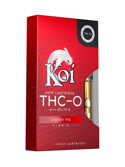 Cherry Pie Hybrid Koi THC-O Vape Cartridge 1G