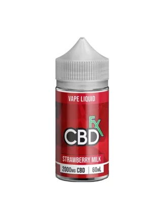 CBDfx Vape 2000mg Liquid Strawberry Milk 60ml
