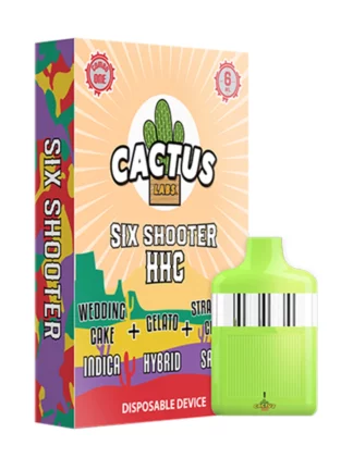Wedding Cake | Gelato | Strawberry Cream Cactus Labs Six Shooter HHC Disposable