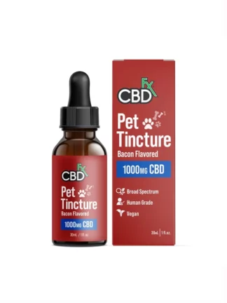CBDfx Pet Tincture Bacon Flavored - 1000mg