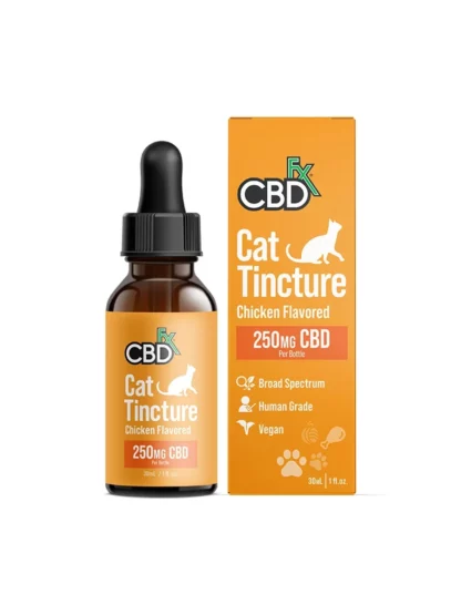 CBDfx Cat Tincture Chicken Flavored