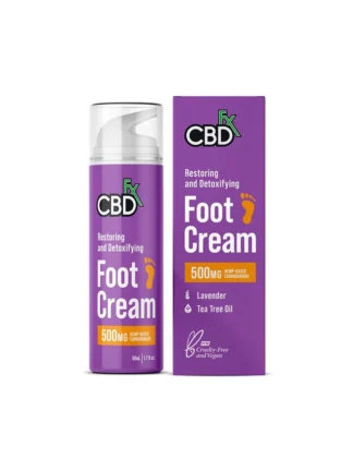 CBDfx Foot Cream 500mg - Lavander