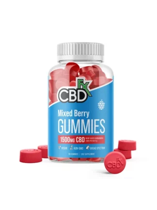CBDfx Mixed Berry Gummies 1500mg